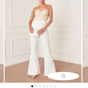 Vici - Lucky You - Strapless Jumpsuit. Zipper in the back. Never worn.